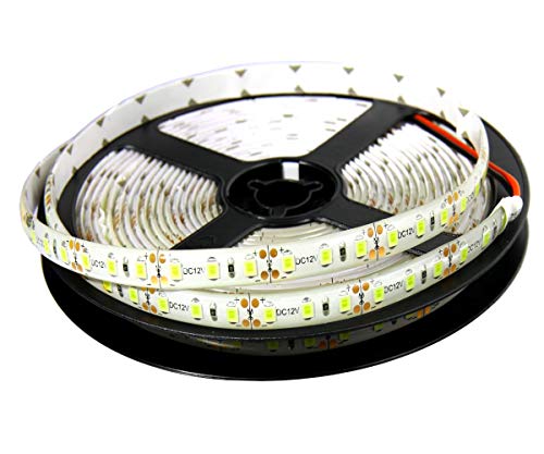 Jandei - Tira led 12V Luz Blanca Fría 6000K 600 leds IP65 Smd2835 Bobina 5m