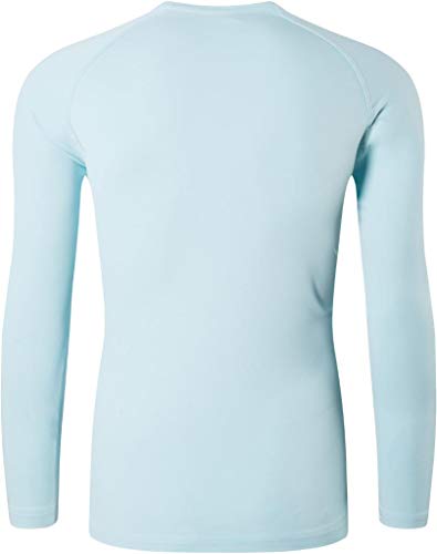 jeansian Hombre Deporte Proteccion Solar UPF 50+ UV Camiseta Men Sport T-Shirt LA245 Lightblue L