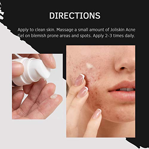 Joliskin Tratamiento del Acné - Eliminación del Acné, Crema Acniben Control, Reducir los Puntos Negros - Anti Acne - Gel Para el Acné de Máxima Fuerza Para el Hombre y La Mujer - 15ml