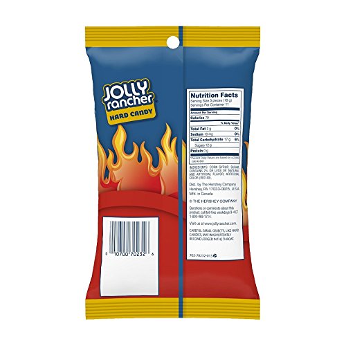 JOLLY RANCHER Hard Candy Cinnamon Fire! (7-Ounce Bag)