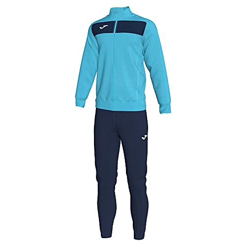 Joma Academy Chándal, Hombre, Turquesa Fluor-Marino, L