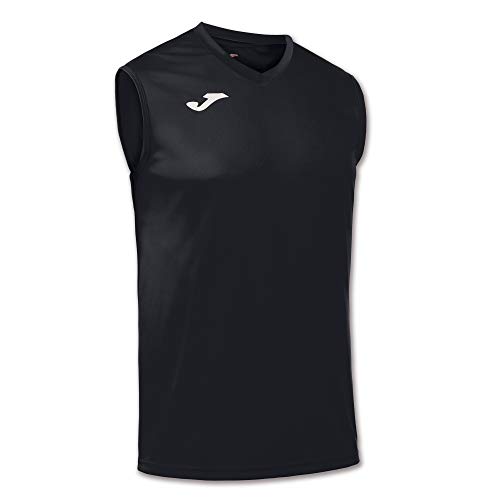 Joma Combi Camiseta Entrenamiento, Hombres, Negro, M