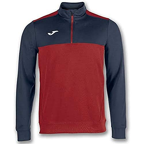 Joma Winner Sudadera, Hombre, Rojo-Marino, L