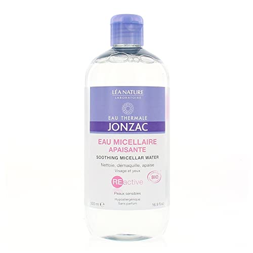 Jonzac Eco-Bio Agua Micelar Calmante Eco-bio 4 Unidad, Vanilla, 500 Gramo