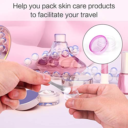 Jubaopen 96PCS Contenedor de Cosmeticos Envase Cosmético Envase Crema Botes de Cosmeticos Tarros de Cosmeticos Recipientes Cosméticos Envase Cosmético Vacío para Almacenar Crema Cosmética5g(12Colores)