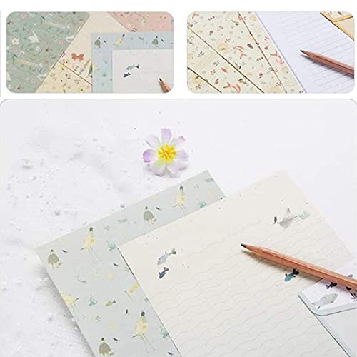 Juego de Papel de Carta,90 Piezas Juego de Papel de Cartas con Sobre,Papel de Papelería de Escritura,Papel de Carta y Sobres,60 Hojas de Papel y 30 Sobres,para Bodas,Invitaciones,Regalos