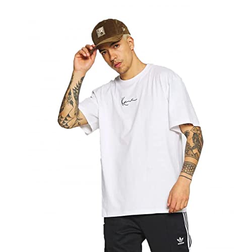 Karl Kani - Camiseta 6060585 KK Signature tee White - 6060585WHITE - White, Large