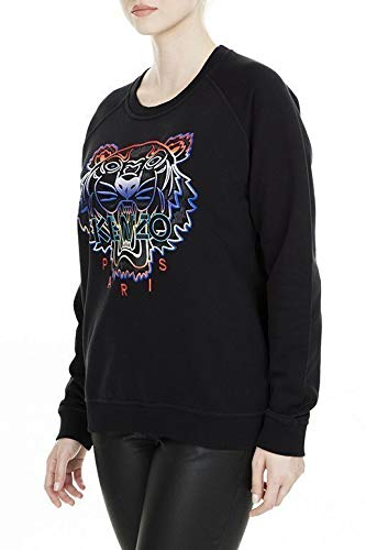 Kenzo Tiger - Sudadera para mujer, multicolor Negro XL