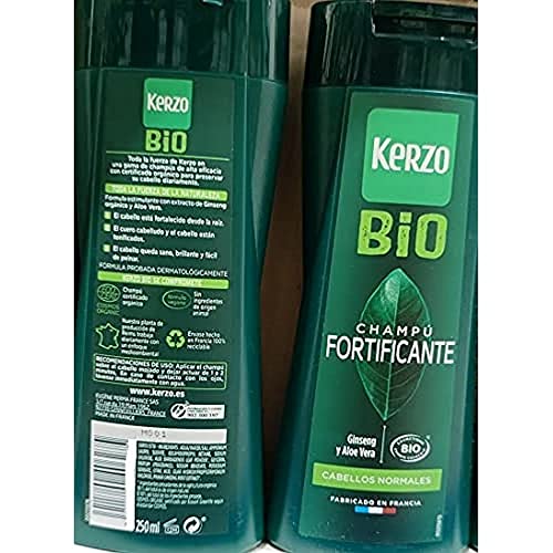 KERZO - CHAMPÚ FORTIFICANTE BIO - CABELLOS NORMALES. 1 UD. 250 ML