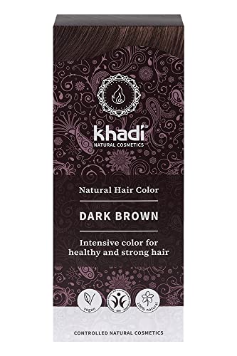 Khadi Bio - Color del cabello marrón oscuro - 100 g