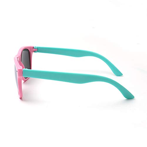 Kiddus Gafas de Sol POLARIZADAS para niña niño chica chico. UV400 Protección 100% contra rayos ultravioleta. A partir de 6 años. Resistentes, Seguras, ligeras y confortables