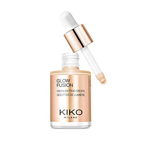 KIKO Milano Glow Fusion Highlighting Drops 03 | Iluminador líquido para el rostro con acabado metálico