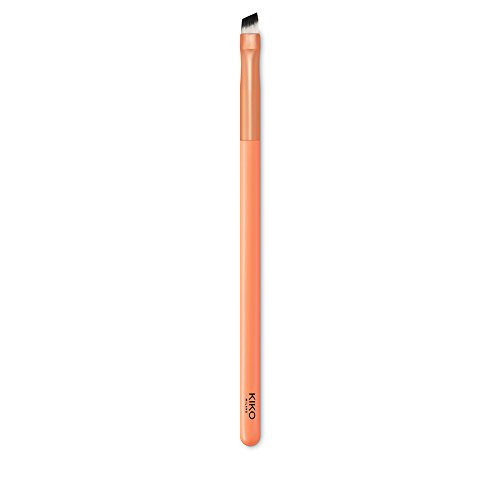 KIKO Milano Smart Eyeliner Brush 203 | Pincel oblicuo contorno de ojos delineador, fibra sintética