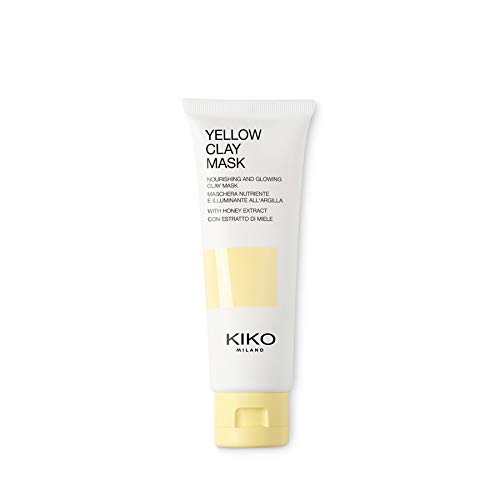 KIKO Milano Yellow Clay Mask | Mascarilla facial nutritiva e iluminadora con miel y arcilla amarilla