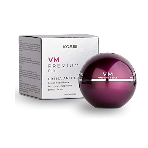 Kosei - VM Premium Cells - Crema Tratamiento Antiedad - 50 ml - Tratamiento Antiarrugas - Con Vitamina E - Efecto Reafirmante - Aporta Luminosidad - Antioxidante - De Fácil Absorción - Vegano