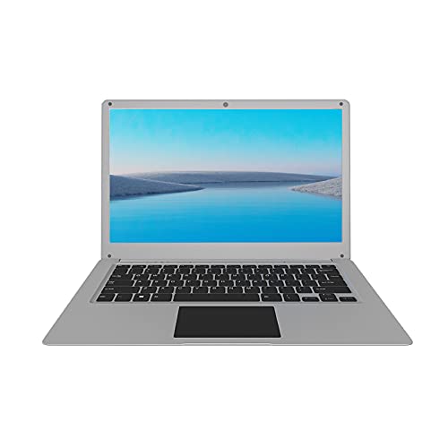 KUU SBOOKM Ordenador Portátil 13.3'', Notebook Intel Atom x7-E3950, 6GB RAM DDR3 128GB SSD, Ultrafino Portátil con Windows 10, Monitor de PC portátil FHD con USB 3.0 y Bluetooth 4.0, HDMI