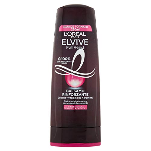 L 'Oréal Paris Elvive Arginina Resist X3 Bálsamo rinforzante para pelo fragili, 250 ml