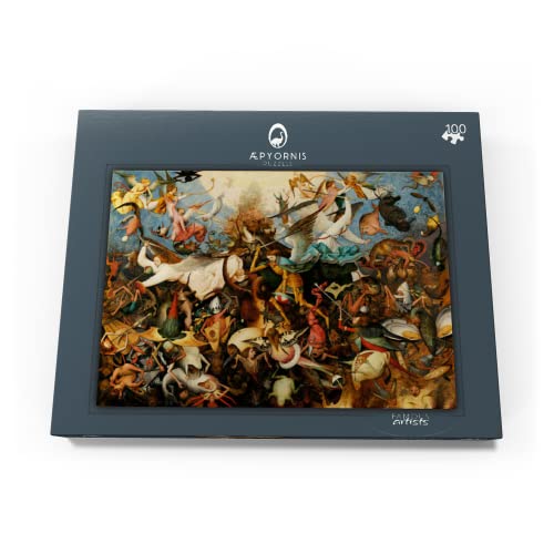 La Caída De Los Ángeles Rebeldes, 1562, De Pieter Bruegel El Viejo - Premium 100 Piezas Puzzles - Colección Especial MyPuzzle de Æpyornis