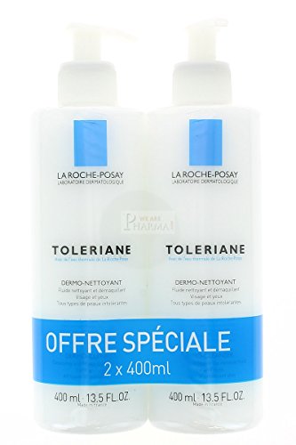 La Roche-Posay tolériane dermo-cleanser 400 ml – pack de 2