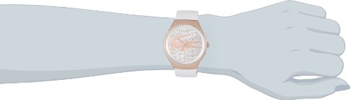 Lacoste 2000809 - Reloj analógico de Cuarzo para Mujer, Correa de Silicona Color Blanco