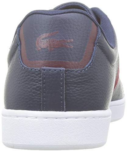 Lacoste Carnaby EVO 319 1 SMA, Zapatillas Hombre, Azul (Nvy/Dk Red 5a5), 40.5 EU