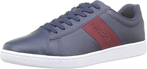 Lacoste Carnaby EVO 319 1 SMA, Zapatillas Hombre, Azul (Nvy/Dk Red 5a5), 40.5 EU