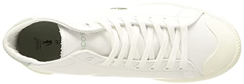 Lacoste GRIPSHOT Mid 0321 1 CFA, Zapatillas Mujer, Wht/Lt Grn, 40 EU