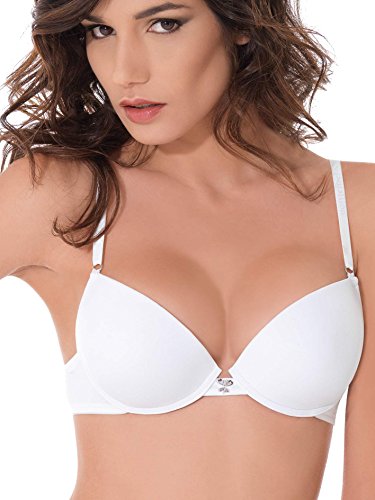 Lady Bella Lingerie Miracle P2729 Sujetador Push-up con Relleno Aro Suave Copas de Gel Ligerísimas Volumen Una Talla