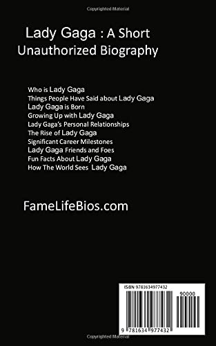 Lady Gaga: A Short Unauthorized Biography