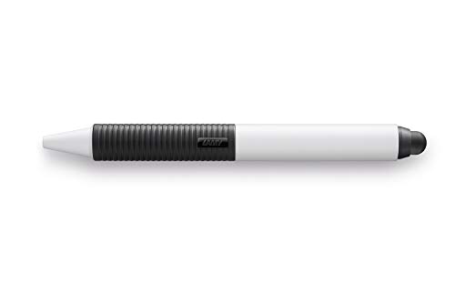 LAMY Screen 636 - Bolígrafo multifunción moderno con mecanismo giratorio en color blanco mate de aluminio y plástico, con recambio para bolígrafo, ancho de trazo M