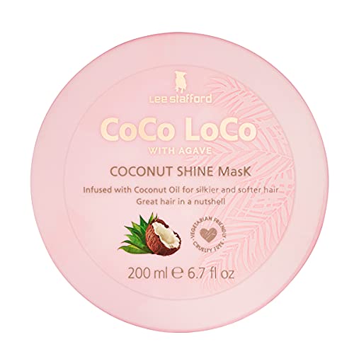 Lee Stafford Coco Loco & Agave Coconut Shine Máscara Tratamiento