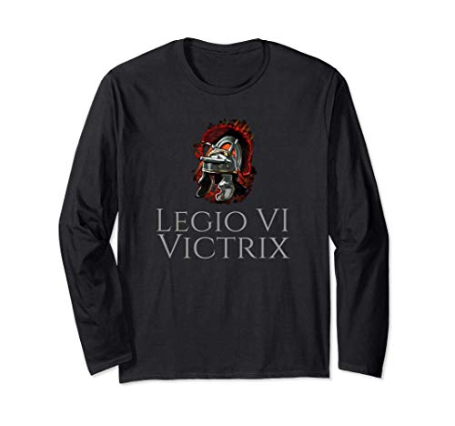 Legio VI Victrix - Ancient Roman Imperial Legionary Helmet Manga Larga