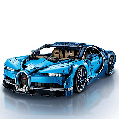 LEGO 42083 Technic Bugatti Chiron, Maqueta de Coche Supercar para Construir para Adultos, Set de Construcción