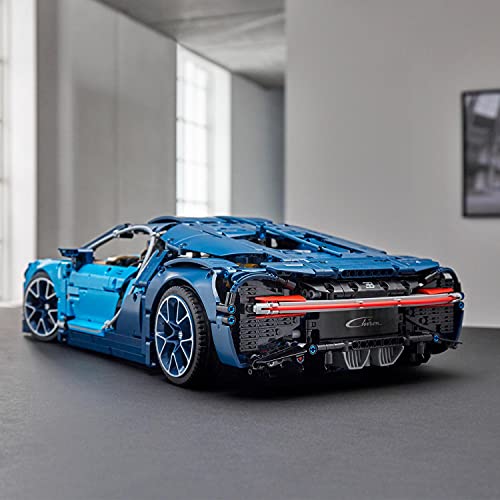 LEGO 42083 Technic Bugatti Chiron, Maqueta de Coche Supercar para Construir para Adultos, Set de Construcción