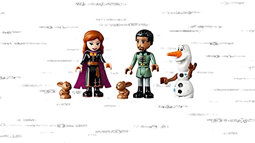 LEGO Disney Princess - Casa del Árbol Encantada, Incluye Minifiguras de Anna, Olaf y Mattias, Aventuras en el bosque, Juguete de Frozen 2 (41164)