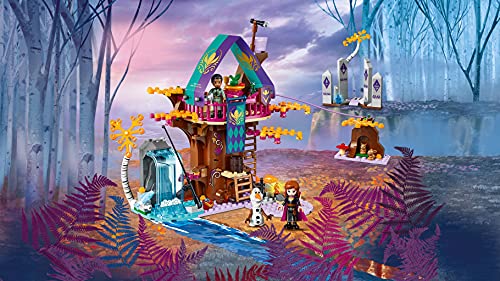 LEGO Disney Princess - Casa del Árbol Encantada, Incluye Minifiguras de Anna, Olaf y Mattias, Aventuras en el bosque, Juguete de Frozen 2 (41164)