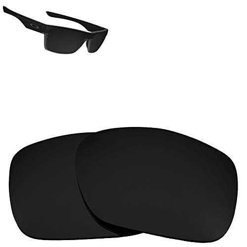 Lentes de repuesto compatibles con OAKLEY TWOFACE Polarizado Negro