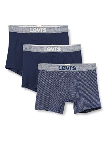 Levi's Denim Men's Boxer Briefs Multipack (3 Pack), Nasturcio, M para Hombre