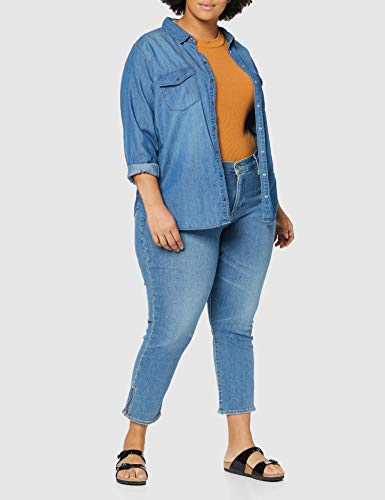 Levi's Plus Size 311 Pl Skinny Ankle Zip Vaqueros, Azul (New York Blue Plus 0000), No Aplica (Talla del Fabricante: 22) para Mujer