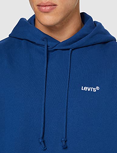 Levi's Red Tab-Sudadera con Capucha, Azul Marino, M para Hombre