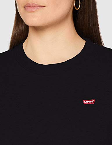 Levi's Standard Crew Sudadera, Caviar, XXS para Mujer