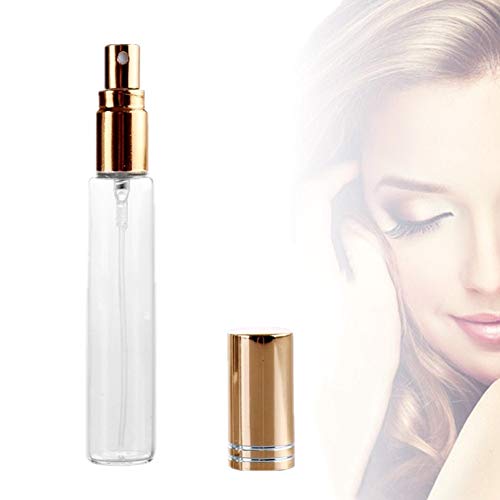 lffopt Perfumador Recargable Atomizador Perfume Botella de Perfume de Viaje Botella de Spray de Perfume Botella pulverizadora no tóxica Gold