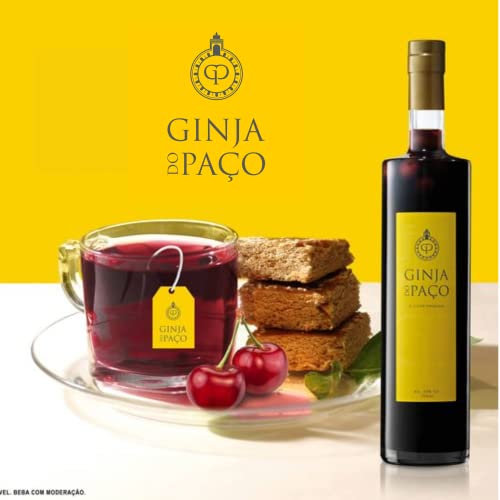 Licor Ginja do Paço 700 ml Elaborado con cerezas portuguesas, un producto gourmet de sabor único