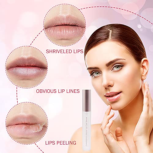 Lip Plumper Gloss, Lip Plumper, Brillo de Labios,Relleno labial Natural, Reduce las líneas Finas,Hace Que los labios Estén más llenos e Hidratados