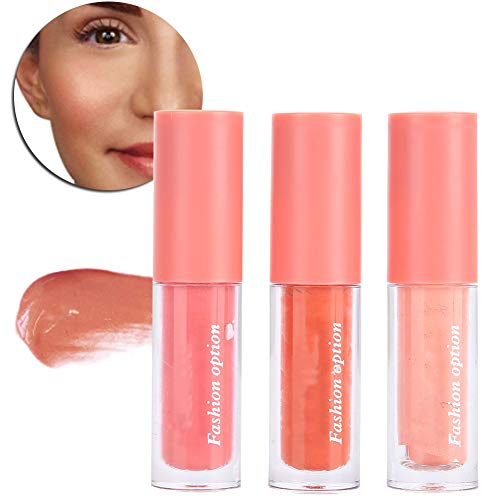 Liquid Blush, Liquid Blush Set Suero mineral estable para crear un rubor natural en las mejillas para el maquillaje facial