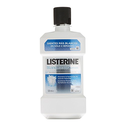 Listerine Enjuague Bucal Blanqueador Avanzado - 500 ml