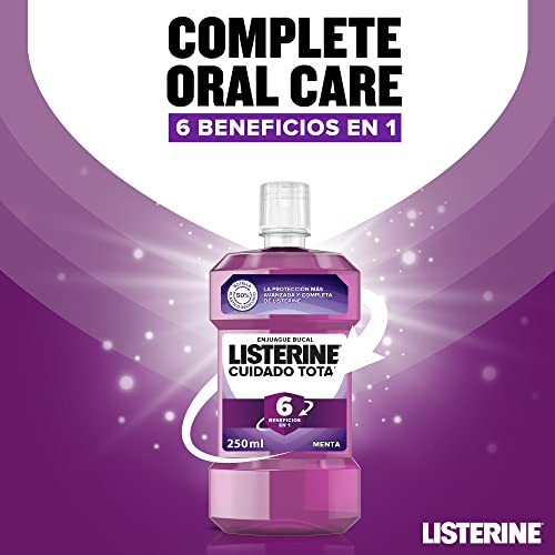 Listerine - Enjuague Bucal Cuidado Total, 250 ml