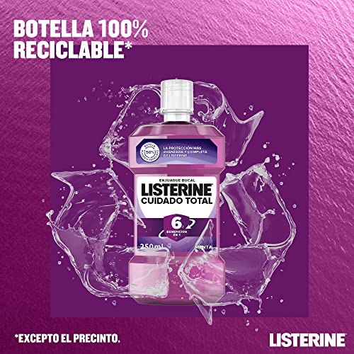 Listerine - Enjuague Bucal Cuidado Total, 250 ml