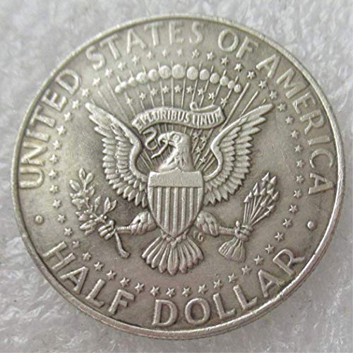 LKTingBax 1964 Kennedy Medio Dólar Antiguo Monedas de Estados Unidos - Monedas Conmemorativas Americanas Viejas Morgan Dollar Hobo Moneda de Níquel para Papá/Amigos/Marido Hacer la Vida Más Fácil