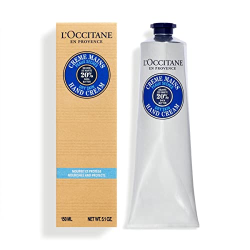 L'OCCITANE - Crema De Manos Nutritiva De Manteca De Karité -Enriquecida Con 20% de Manteca de Karité Biológica - Manos Secas A Muy Secas